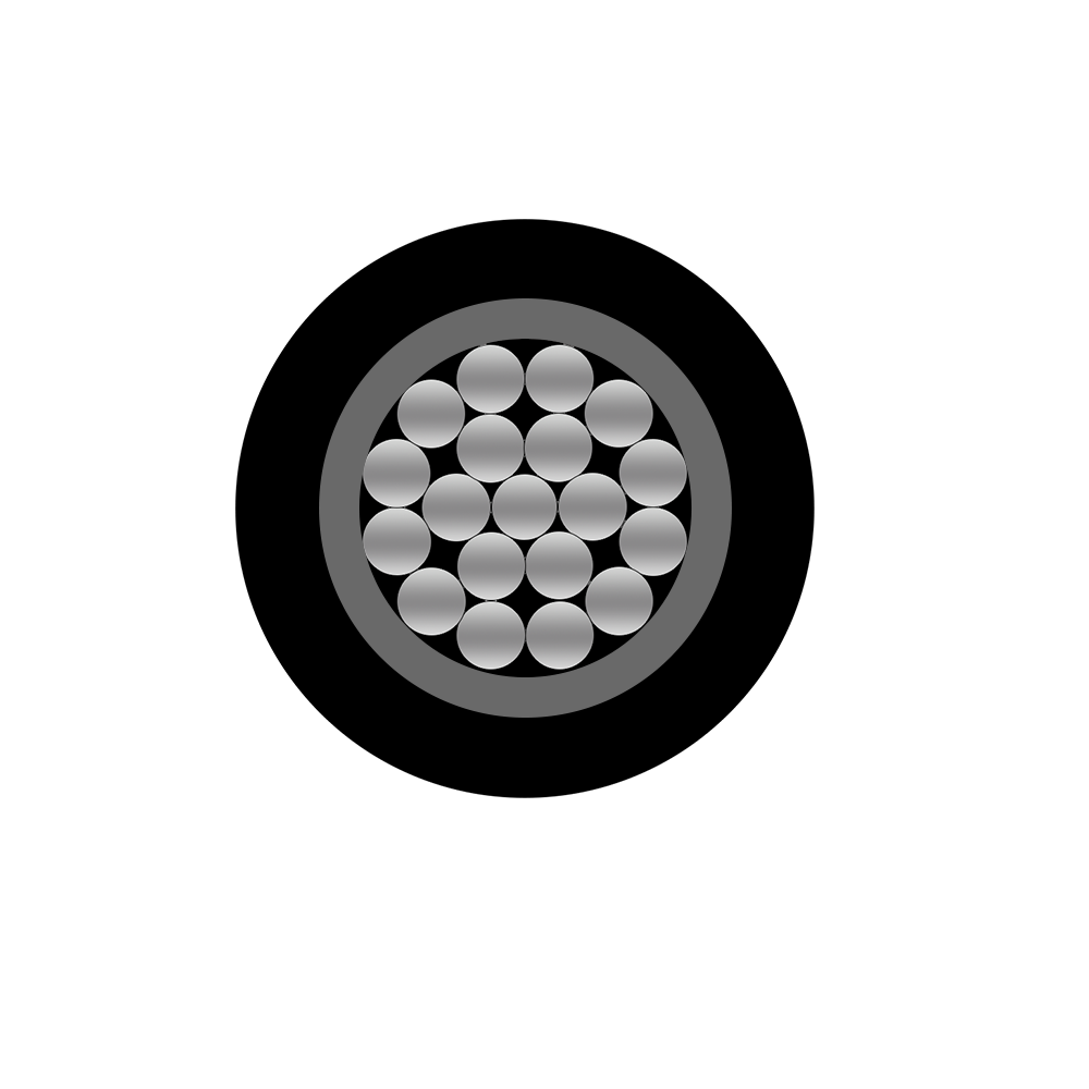 25-35kV Covered Aerial 3 Layer Medium Voltage Cable