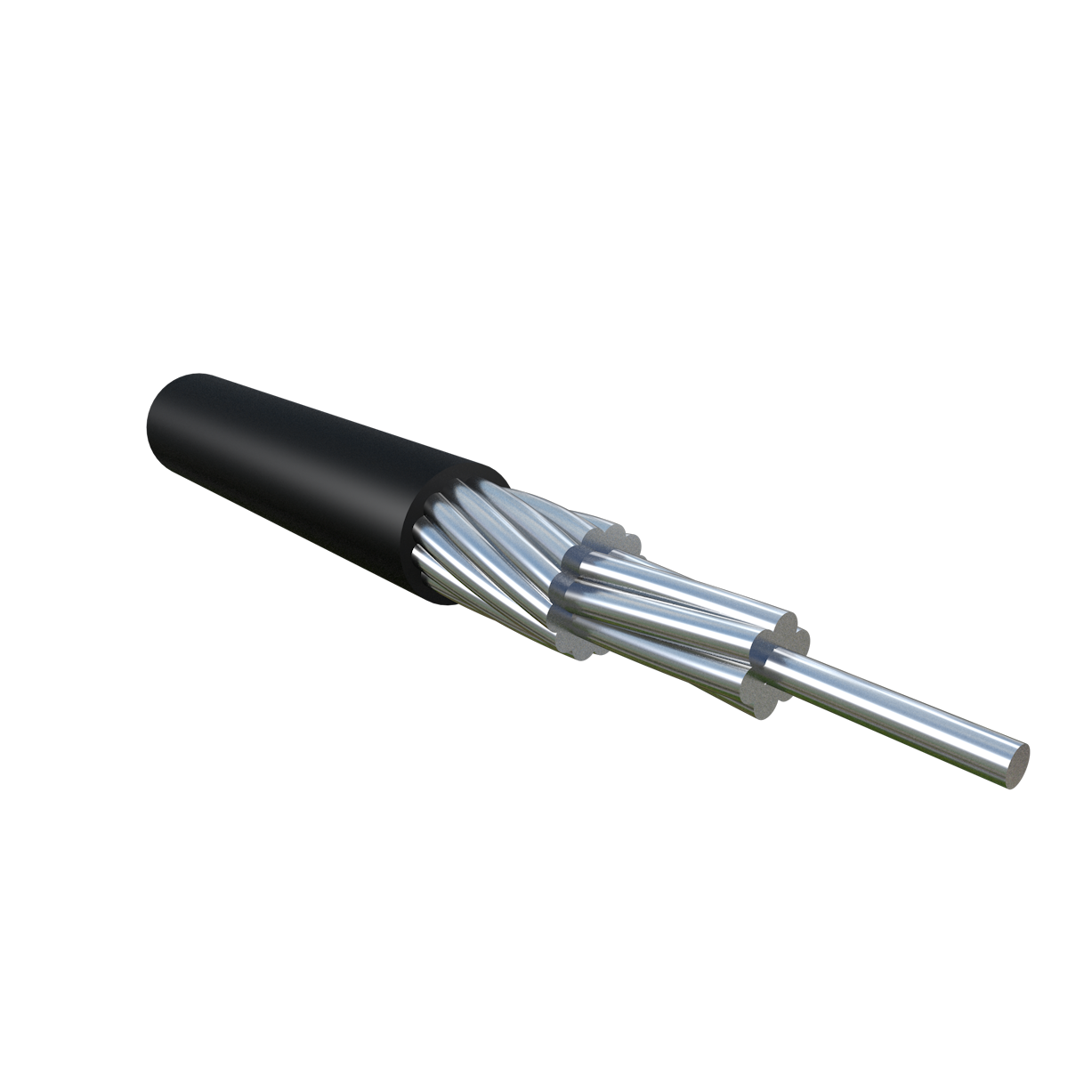 25 35kV Covered Aerial 3 Layer Medium Voltage Cable