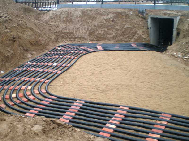 low voltage cable laying