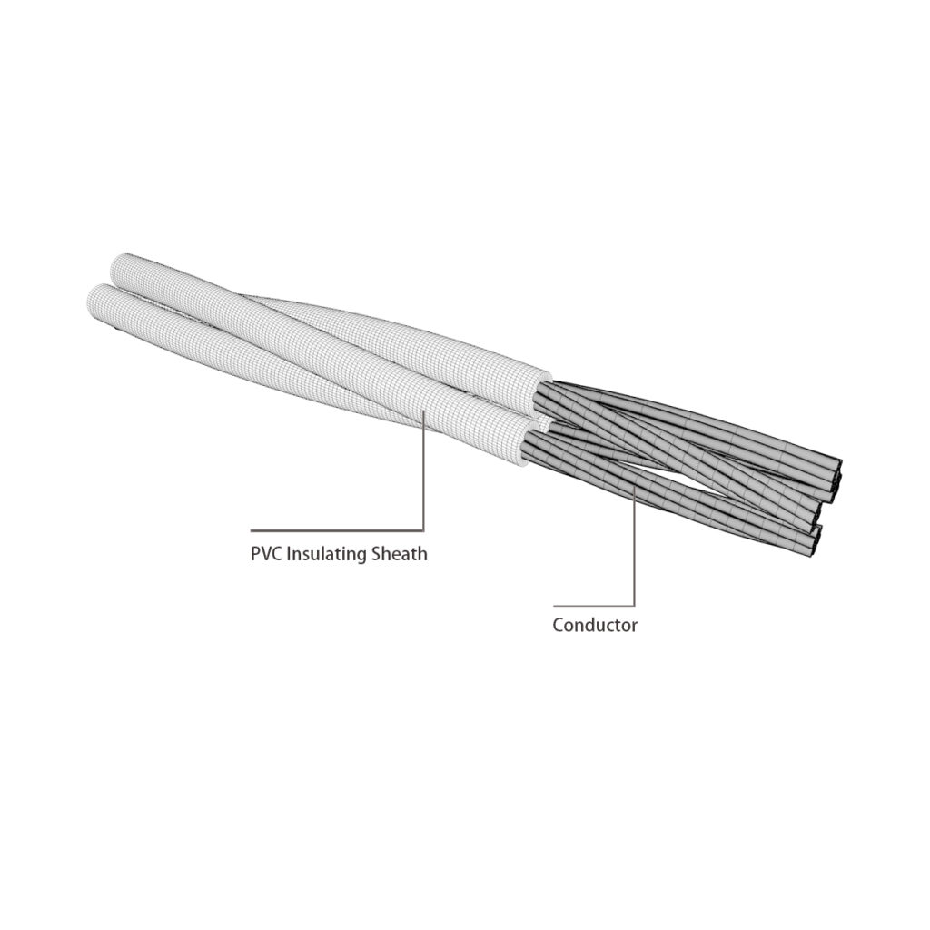 Self-supported cables for overhead distribution XLPE insulated