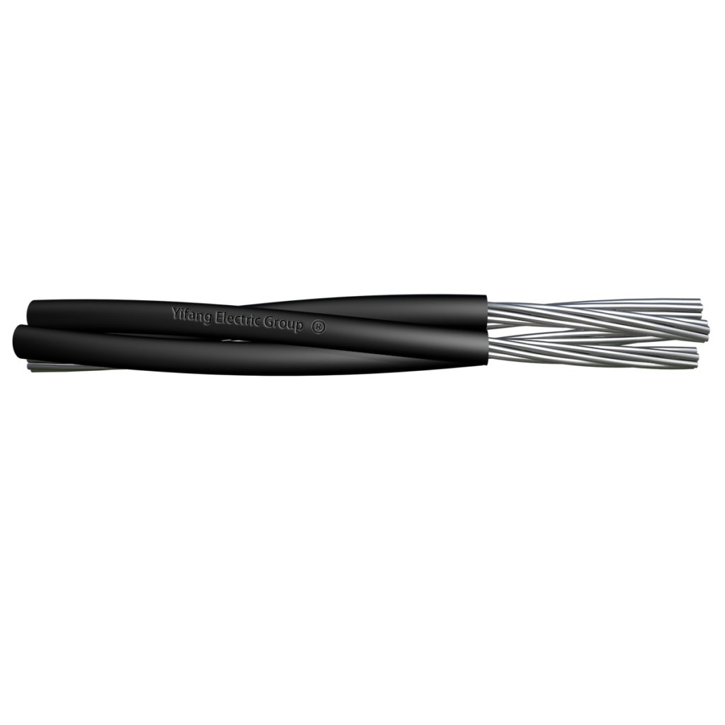 Selfsupported cables for overhead distribution XLPE insulated 0.6/1 kV